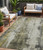5' X 8' Pewter And Ivory Abstract Washable Indoor Outdoor Area Rug