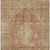 3' X 5' Rust And Beige Medallion Washable Indoor Outdoor Area Rug