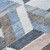 3' X 5' Blue Geometric Washable Indoor Outdoor Area Rug