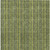 3' X 5' Olive Green And Lime Green Striped Washable Indoor Outdoor Area Rug