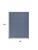 8' X 10' Blue And Beige Geometric Indoor Outdoor Area Rug