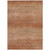 5' X 8' Copper Striped Washable Indoor Outdoor Area Rug