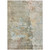 3' X 5' Brown Abstract Washable Indoor Outdoor Area Rug