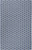 4' X 6' Blue And Ivory Geometric Indoor Outdoor Area Rug