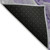 5' X 8' Purple And Ivory Abstract Washable Indoor Outdoor Area Rug