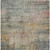 5' X 8' Sage And Beige Abstract Washable Indoor Outdoor Area Rug
