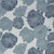 6' X 9' Navy Blue And Ivory Floral Indoor Outdoor Area Rug