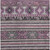 3' X 5' Purple Plum And Gray Tribal Washable Indoor Outdoor Area Rug