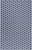 4' X 6' Navy Blue And Ivory Geometric Indoor Outdoor Area Rug