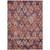 9' X 12' Rust Gold And Blush Aztec Washable Indoor Outdoor Area Rug