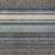 9' X 12' Taupe Beige And Pewter Striped Washable Indoor Outdoor Area Rug