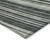 8' X 10' Black Gray And Ivory Striped Washable Indoor Outdoor Area Rug