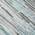 8' Teal Blue And Gray Round Striped Washable Indoor Outdoor Area Rug