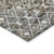 9' X 12' Brown And Beige Argyle Washable Indoor Outdoor Area Rug