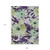 9' X 12' Purple And Lavender Floral Washable Indoor Outdoor Area Rug