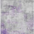 8' X 10' Lavender Gray And Ivory Abstract Washable Indoor Outdoor Area Rug
