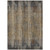 3' X 5' Taupe Gray And Ivory Striped Washable Indoor Outdoor Area Rug