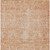 3' X 5' Salmon And Terra Cotta Damask Washable Indoor Outdoor Area Rug