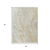 5' X 8' Beige And Silver Abstract Washable Indoor Outdoor Area Rug
