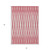 3' X 5' Blush And Ivory Geometric Washable Indoor Outdoor Area Rug