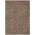 3' X 5' Brown Gold And Ivory Polka Dot Washable Indoor Outdoor Area Rug