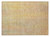 2' X 3' Yellow and Orange Striped Washable Non Skid Indoor Outdoor Area Rug