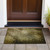 2' X 3' Brown Washable Non Skid Indoor Outdoor Area Rug