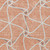 5' X 8' Salmon And Ivory Geometric Washable Indoor Outdoor Area Rug