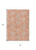 5' X 8' Salmon And Ivory Geometric Washable Indoor Outdoor Area Rug