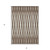 3' X 5' Brown And Ivory Geometric Washable Indoor Outdoor Area Rug