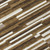 5' X 8' Brown And Ivory Striped Washable Indoor Outdoor Area Rug
