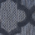 7' X 10' Navy Blue Geometric Flatweave Area Rug