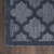 7' X 10' Navy Blue Geometric Flatweave Area Rug