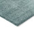 3' X 5' Teal Blue And Aqua Abstract Washable Indoor Outdoor Area Rug