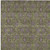 5' X 8' Olive Green Beige And Taupe Floral Washable Indoor Outdoor Area Rug