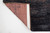 8' X 11' Black and Gold Abstract Non Skid Area Rug