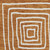 3' X 5' Copper And Ivory Geometric Washable Indoor Outdoor Area Rug