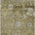 3' X 5' Brown Green And Gray Floral Washable Indoor Outdoor Area Rug