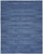 8' X 10' Blue and Gray Abstract Power Loom Washable Non Skid Area Rug