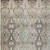 3' X 5' Linen Black And Brown Floral Washable Indoor Outdoor Area Rug
