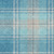 3' X 5' Teal Blue Gray And Brown Plaid Washable Indoor Outdoor Area Rug