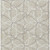 3' X 5' Beige And Ivory Geometric Washable Indoor Outdoor Area Rug