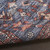 5' X 7' Blue and Red Oriental Power Loom Distressed Washable Non Skid Area Rug