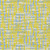 5' X 8' Yellow Denim Blue And Beige Abstract Washable Indoor Outdoor Area Rug