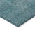 5' X 8' Teal Blue Washable Indoor Outdoor Area Rug