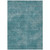 5' X 8' Teal Blue Washable Indoor Outdoor Area Rug