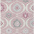 3' X 5' Pink Blush And Gray Medallion Washable Indoor Outdoor Area Rug