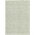 3' X 5' Artichoke Green And Ivory Geometric Washable Indoor Outdoor Area Rug