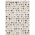 9' X 12' Beige Brown Grey And Ivory Geometric Power Loom Stain Resistant Area Rug