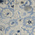 3' X 5' Blue And Gray Floral Power Loom Area Rug